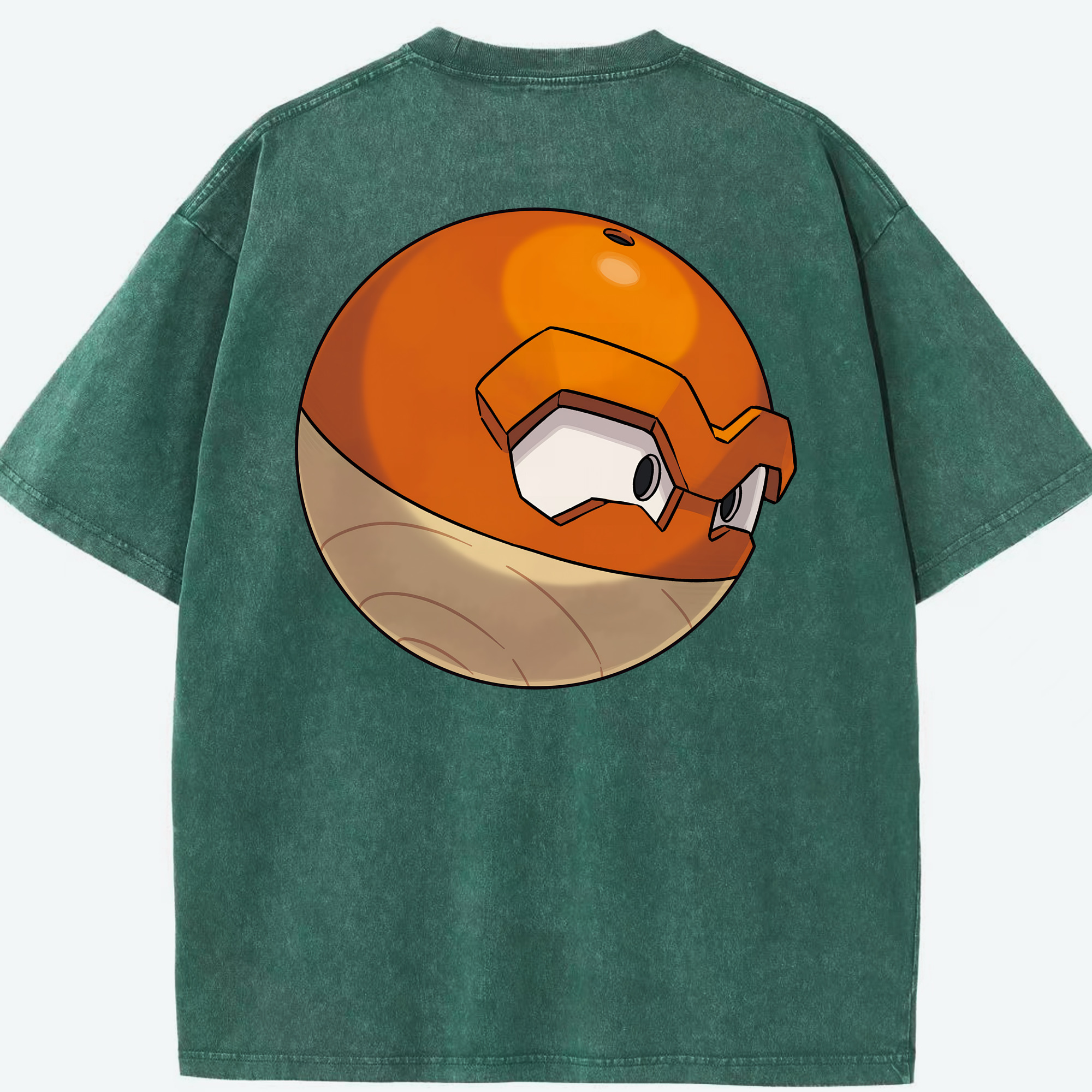 （画像用） ポケットモンスター Pokémon 綿100% ヴィンテージ風 半袖Tシャツ（背面プリント）